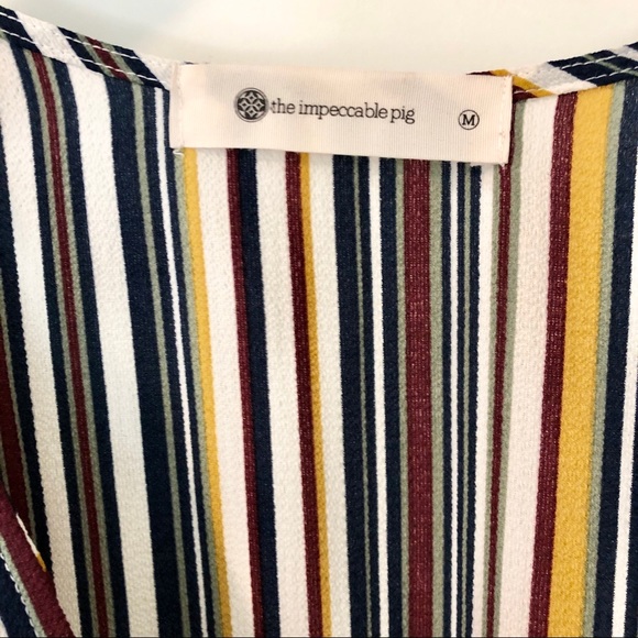 Striped Romper by The Impeccable Pig - Picture 2 of 6